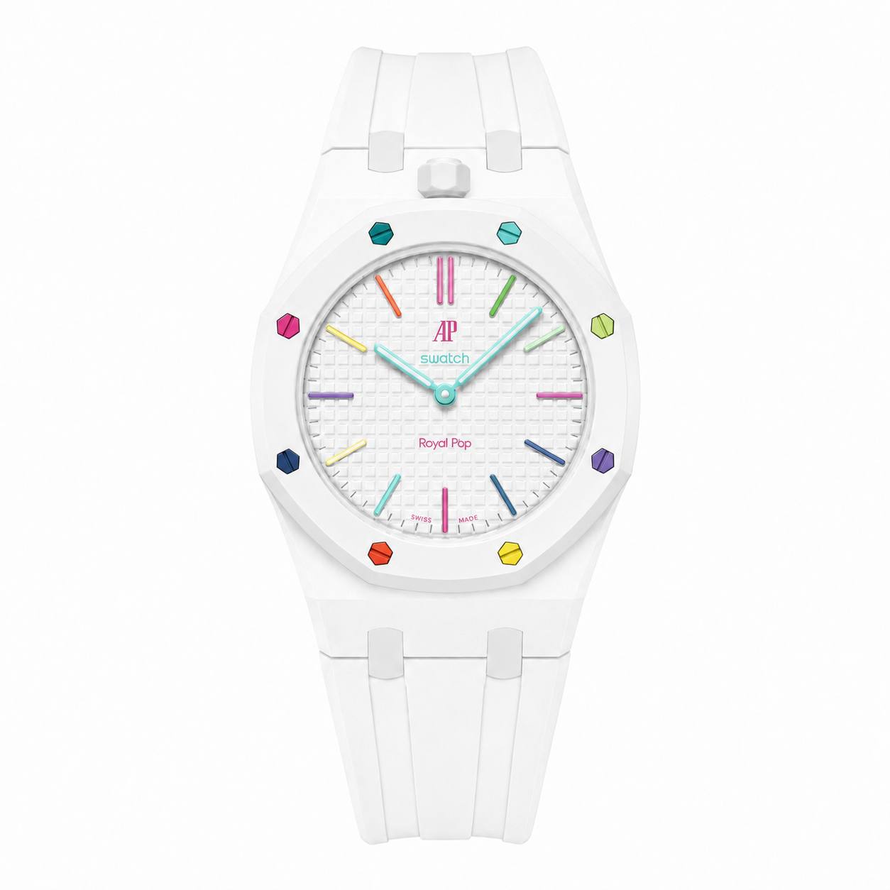 AP x SW | Royal Pop Rubber HUIT BLANC