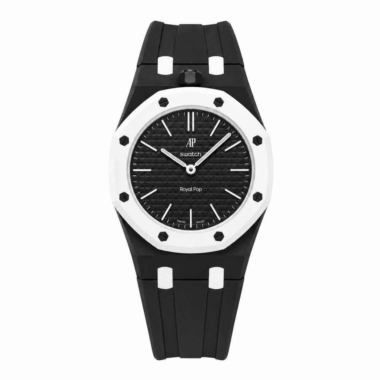 AP x SW | Royal Pop Rubber OCHO NEGRO